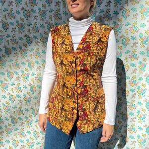 Anne Pinkerton silk vest size 10